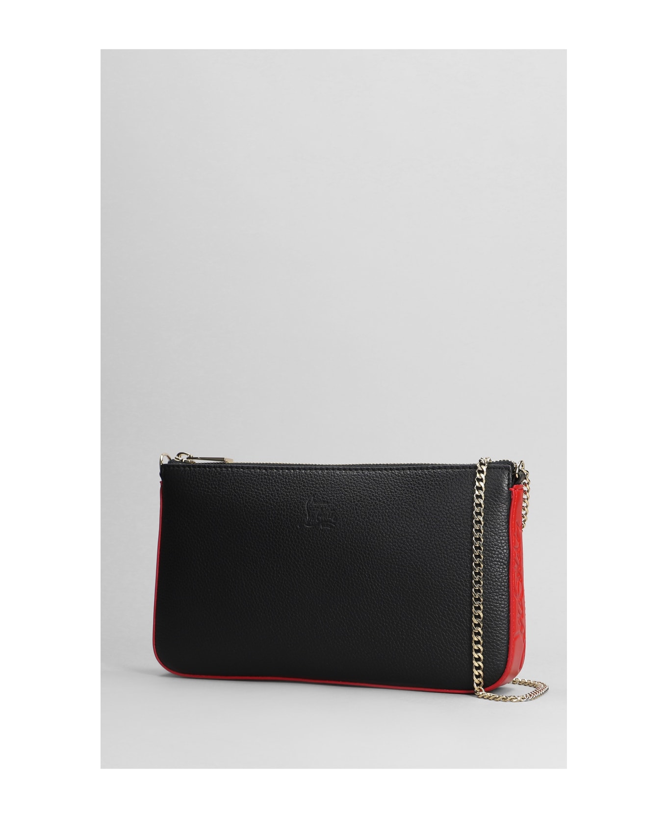 Christian Louboutin Loubila Zip-up Pouch - BLACK