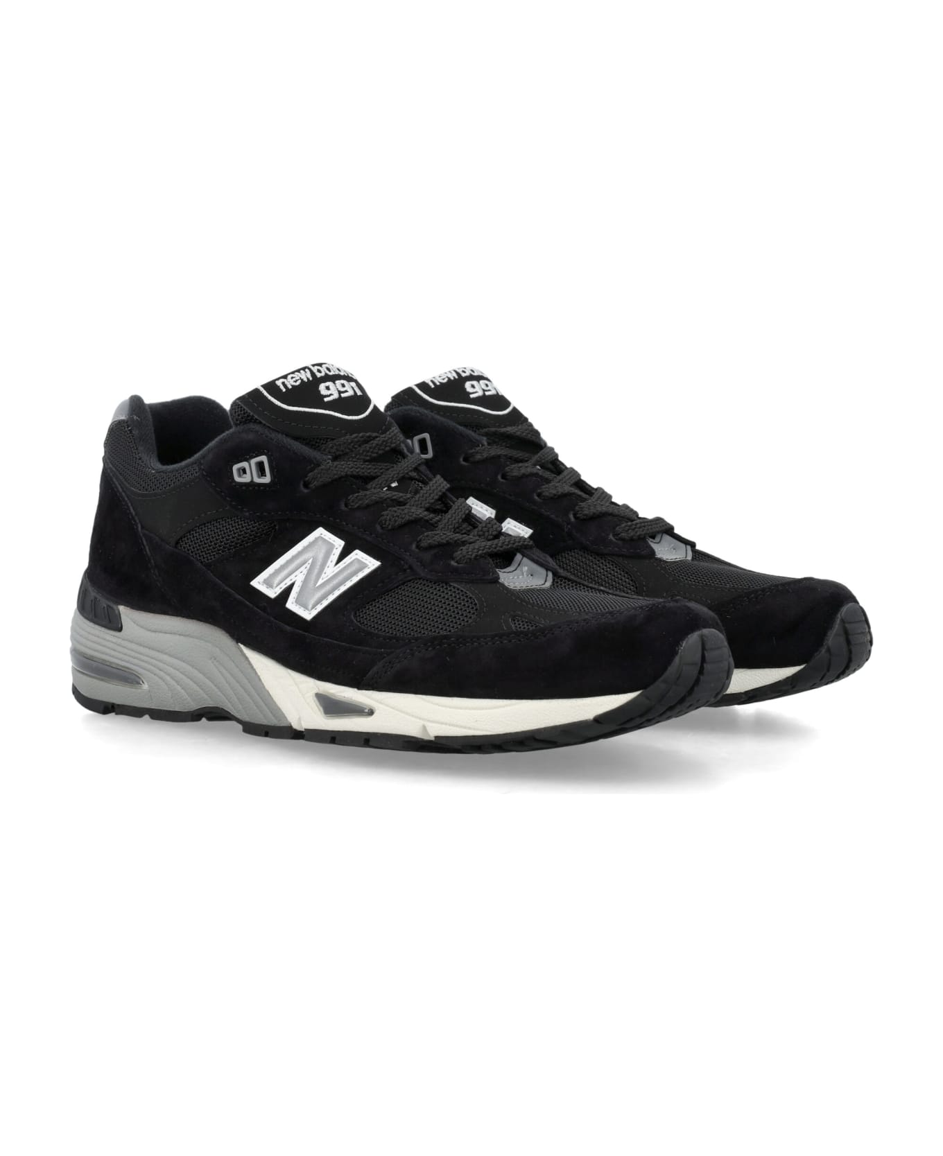 New Balance 991 Sneakers - BLACK/SILVER