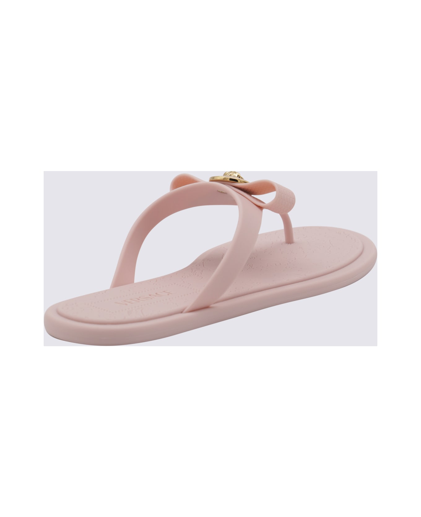 Versace Pink Flats - DUSTY ROSE-ORO VERSACE