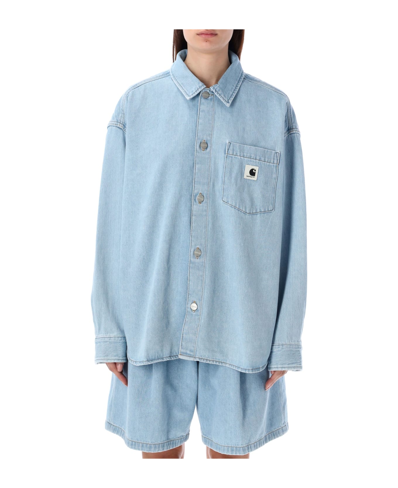 Carhartt Alta Shirt Jacket - BLUE STONE BLEACHED