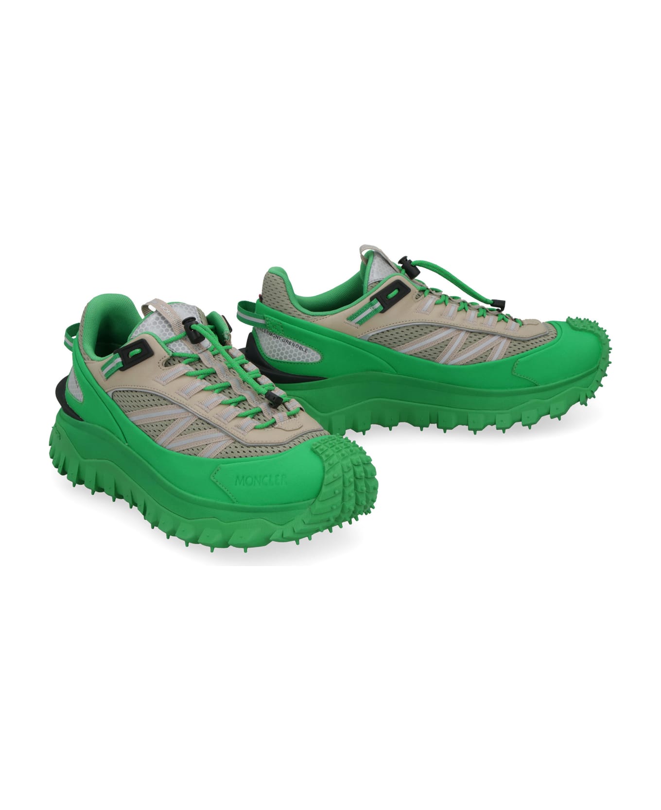 Moncler Grenoble Trailgrip Low-top Sneakers - green