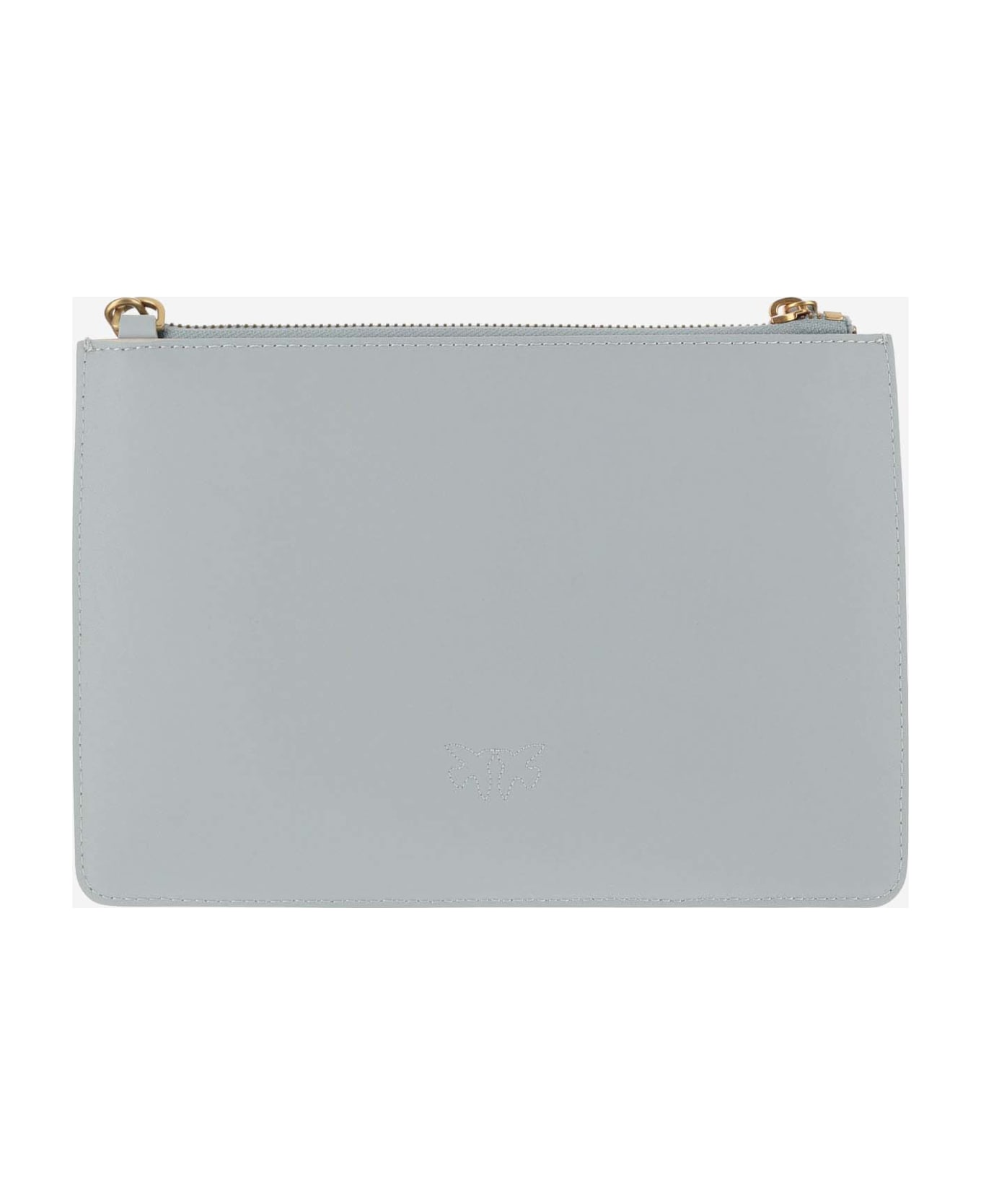 Pinko Classic Flat Love Bag Simply Clutch - Blue クラッチバッグ