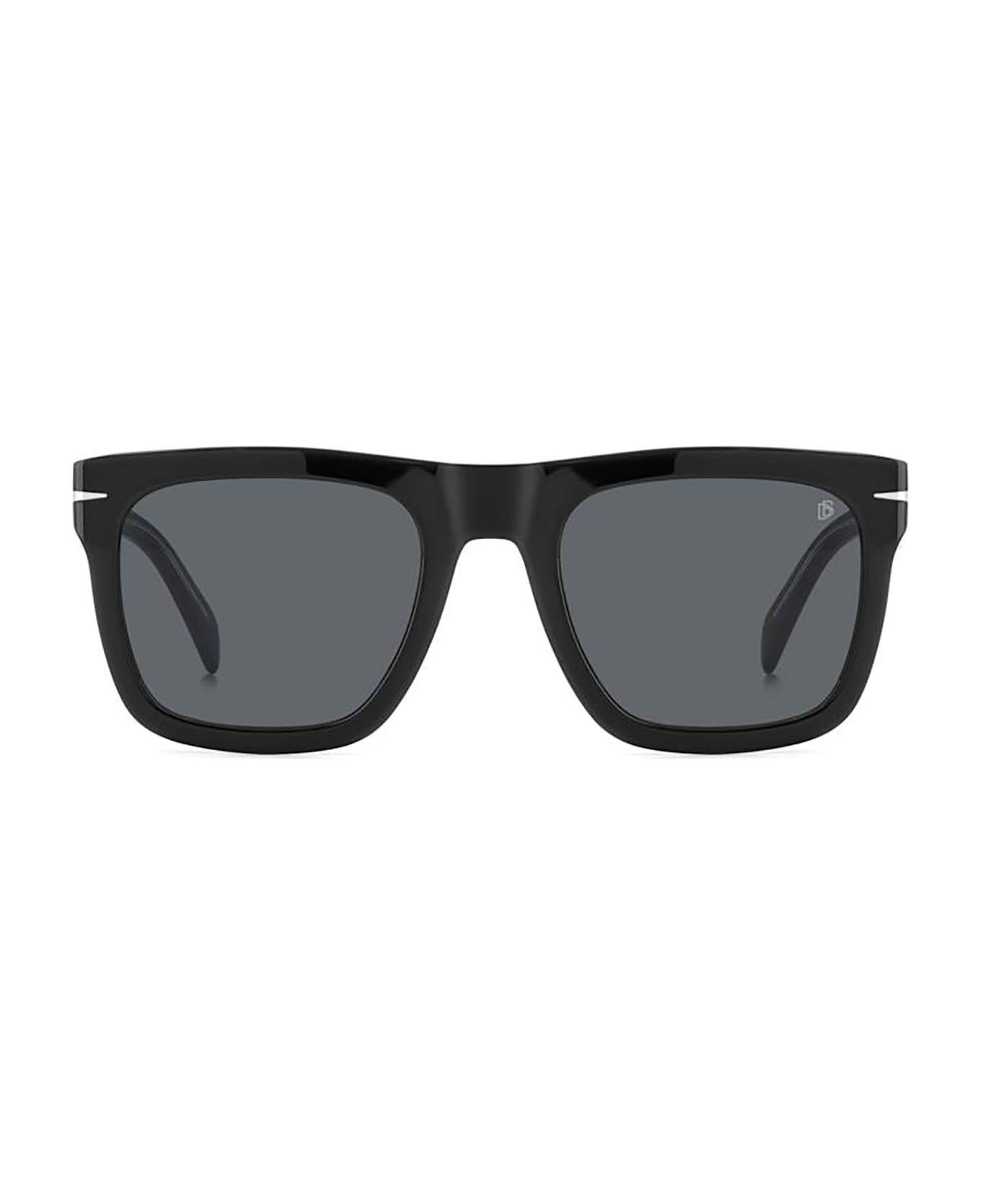 DB Eyewear by David Beckham DB 7000/S FLAT Sunglasses - /ir Black Crystl