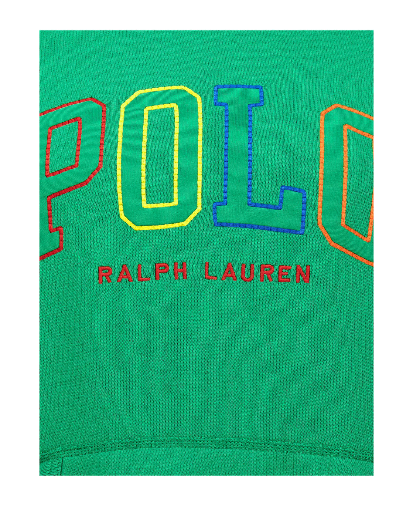 Polo Ralph Lauren Logo Hoodie - Green フリース