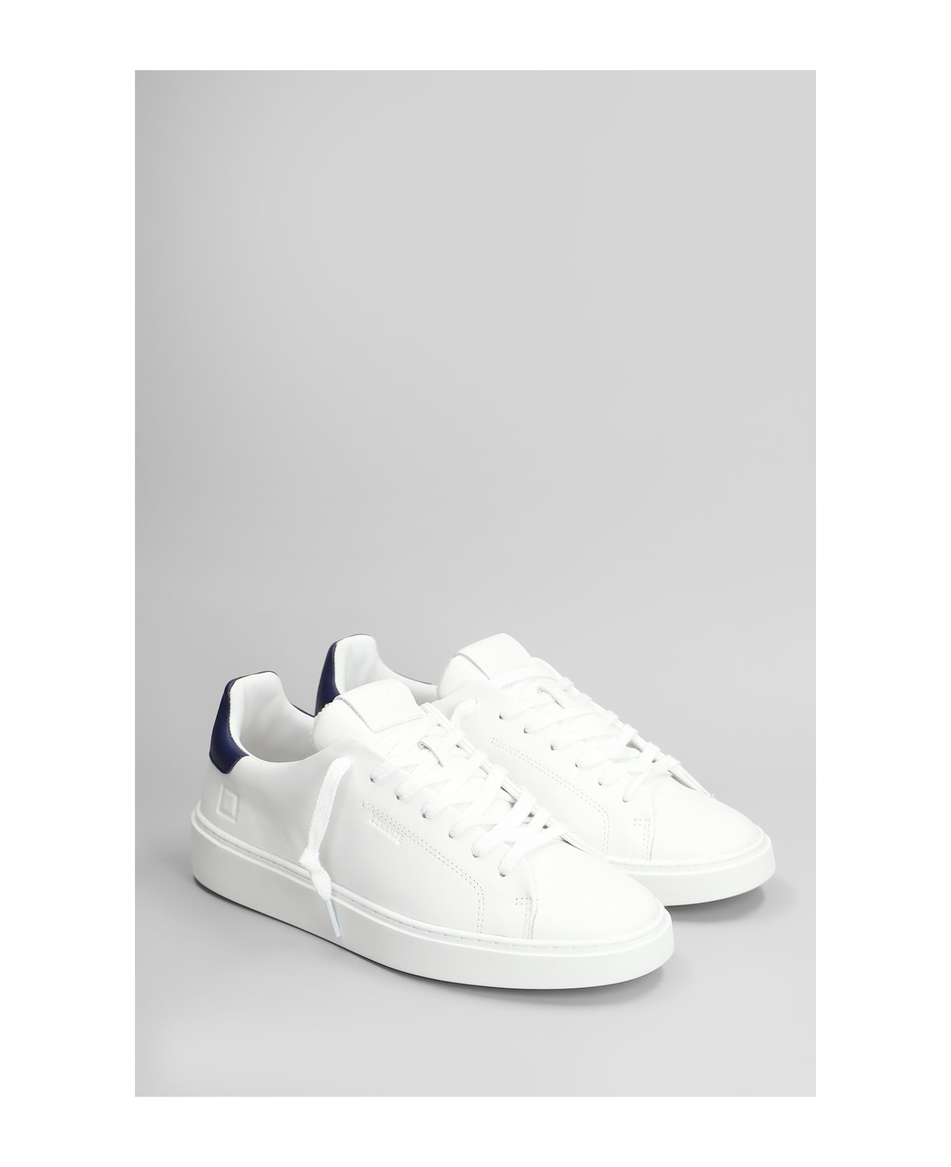 D.A.T.E. Levante Sneakers In White Leather - white