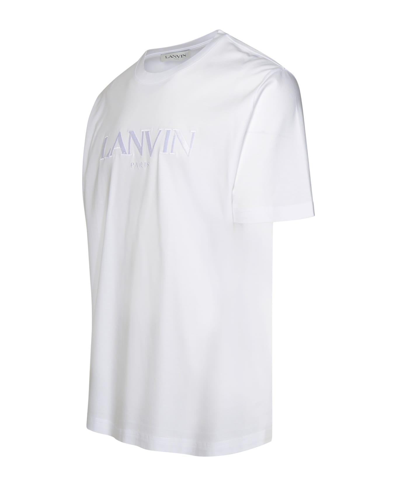 Lanvin White Cotton T-shirt - Bianco