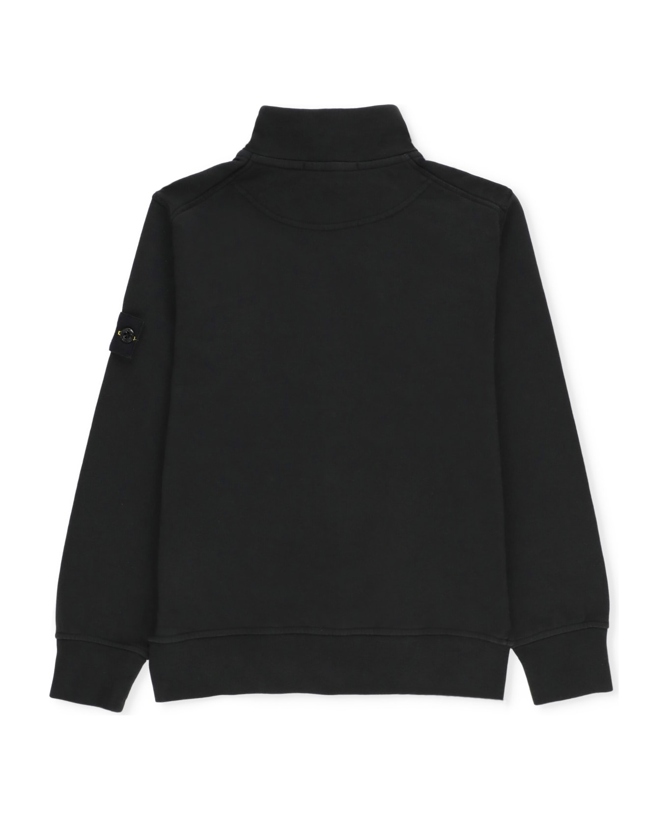 Stone Island Cotton Sweatshirt - Black ニットウェア＆スウェットシャツ