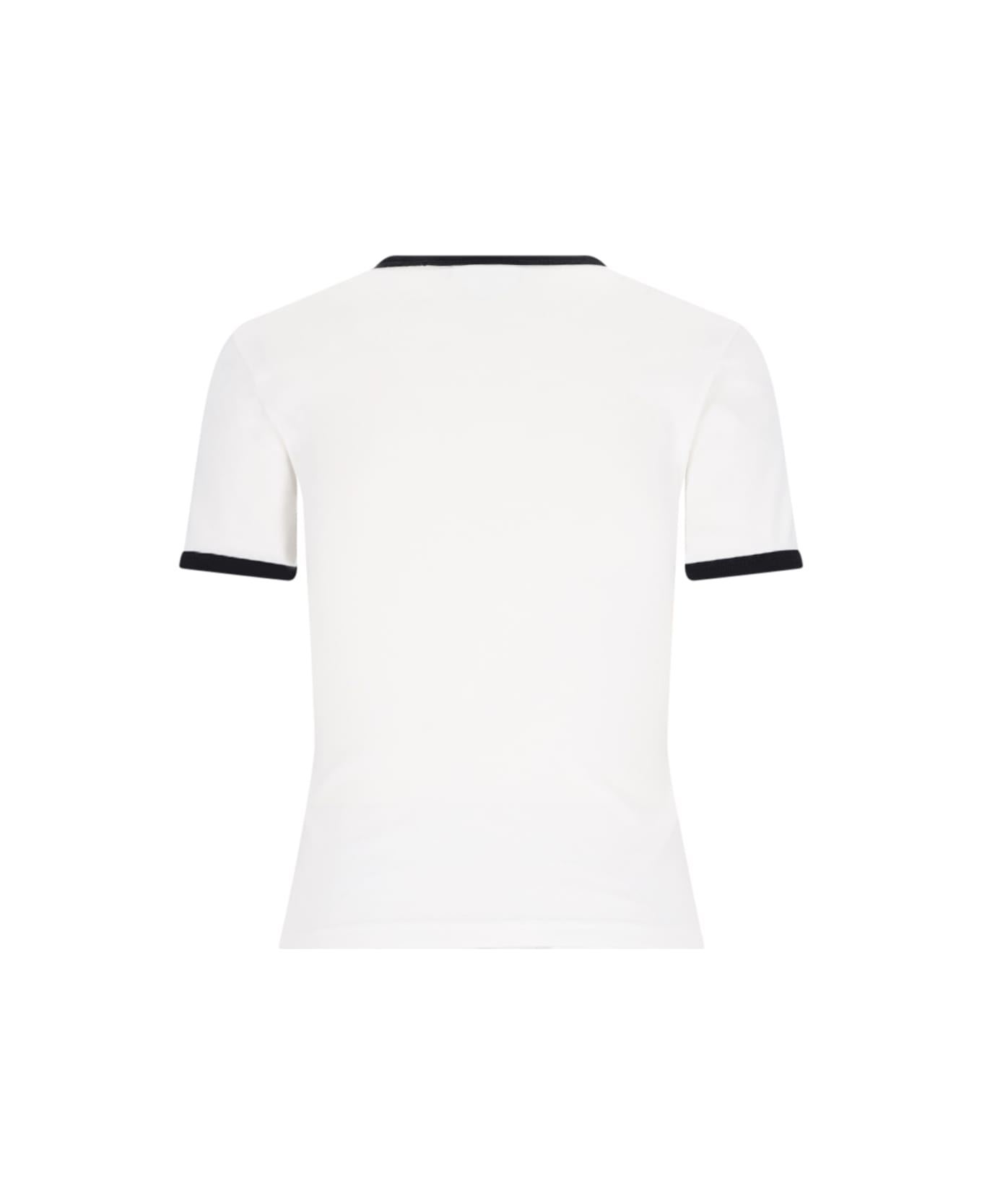 Courrèges Logo T-shirt - White