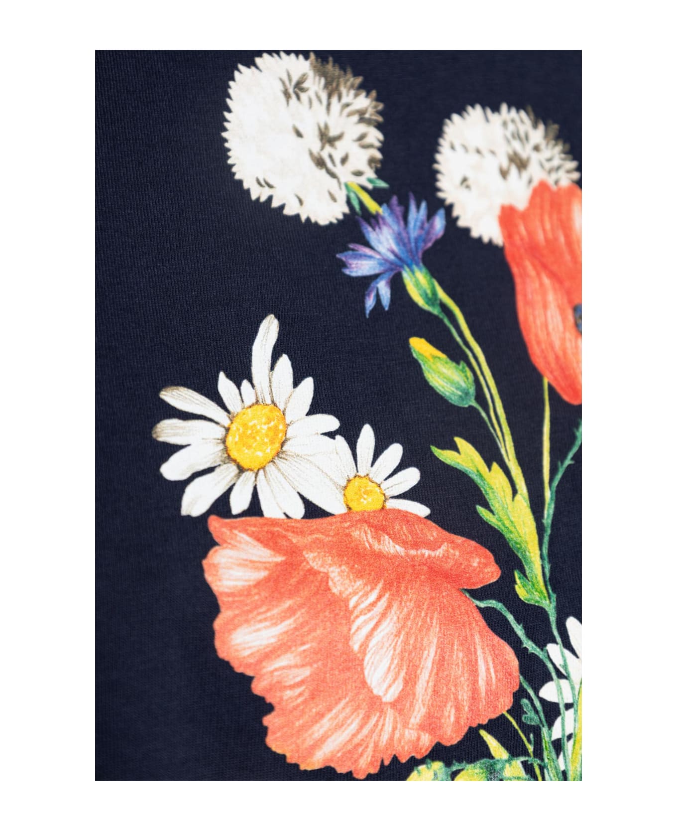 Kenzo T-shirt With Print - Midnight Blue