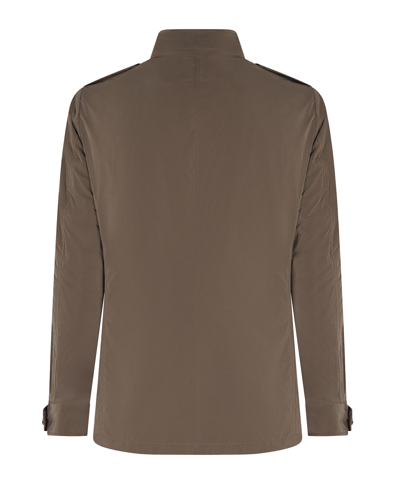 Moorer Techno Fabric Jacket - taupe