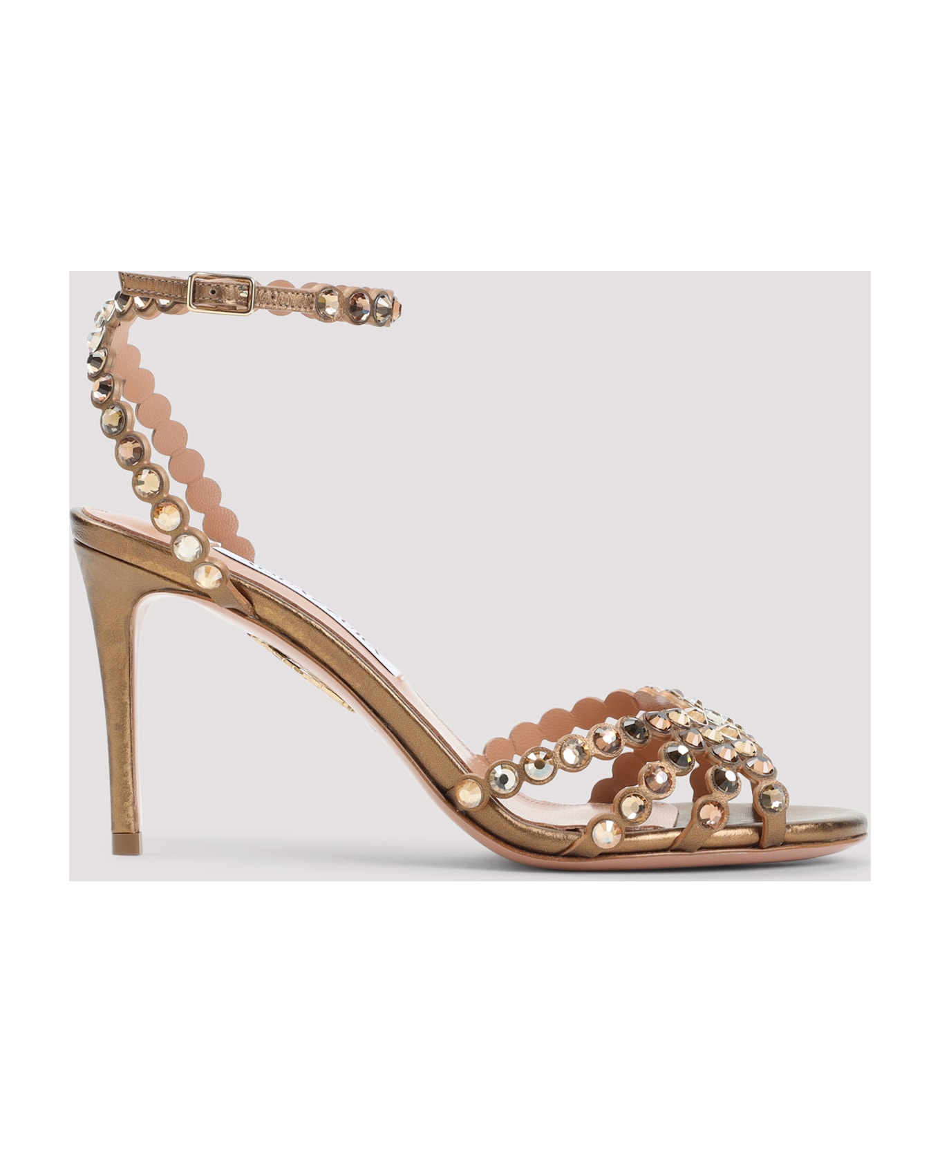 Aquazzura Tequila Sandal - Bra Brass
