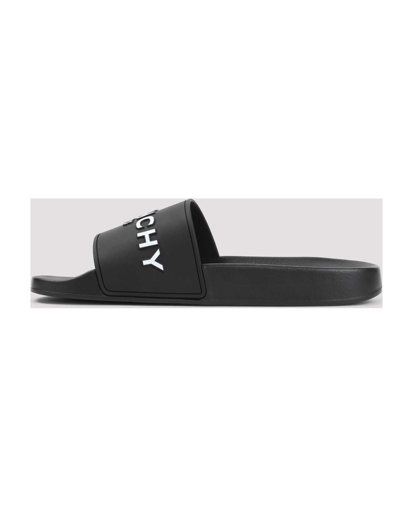 Givenchy Slide Flat Sandals - Black