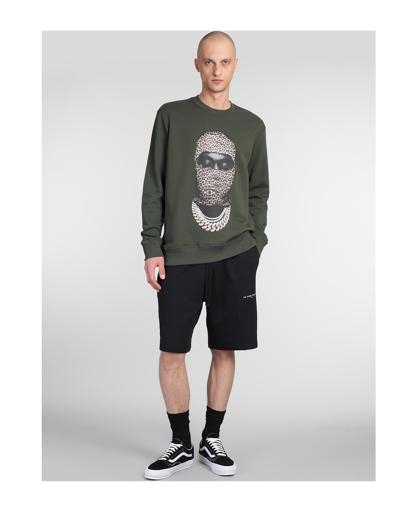 ih nom uh nit Sweatshirt In Green Cotton - green