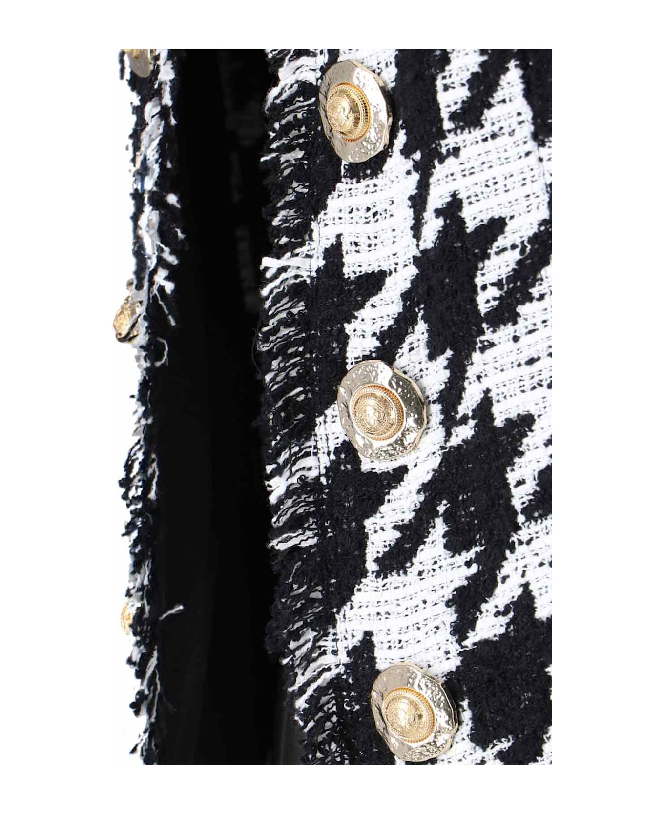 Balmain 
spencer
 Decorative Button Jacket - Black