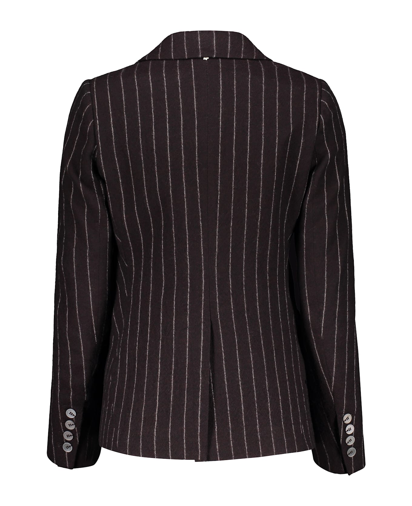 Lorena Antoniazzi Virgin Wool Blazer - brown