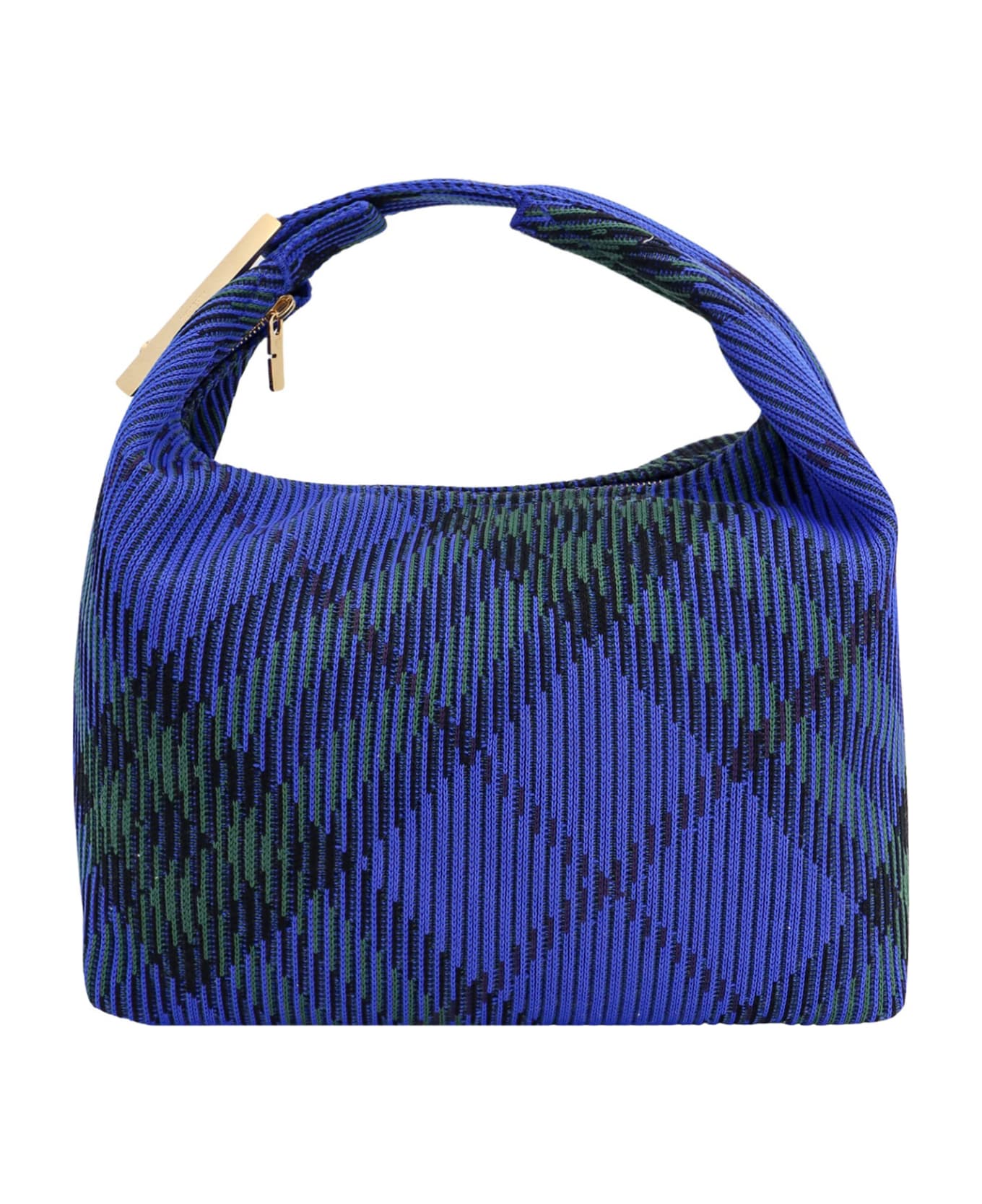 Burberry Peg Media Handbag - Blue