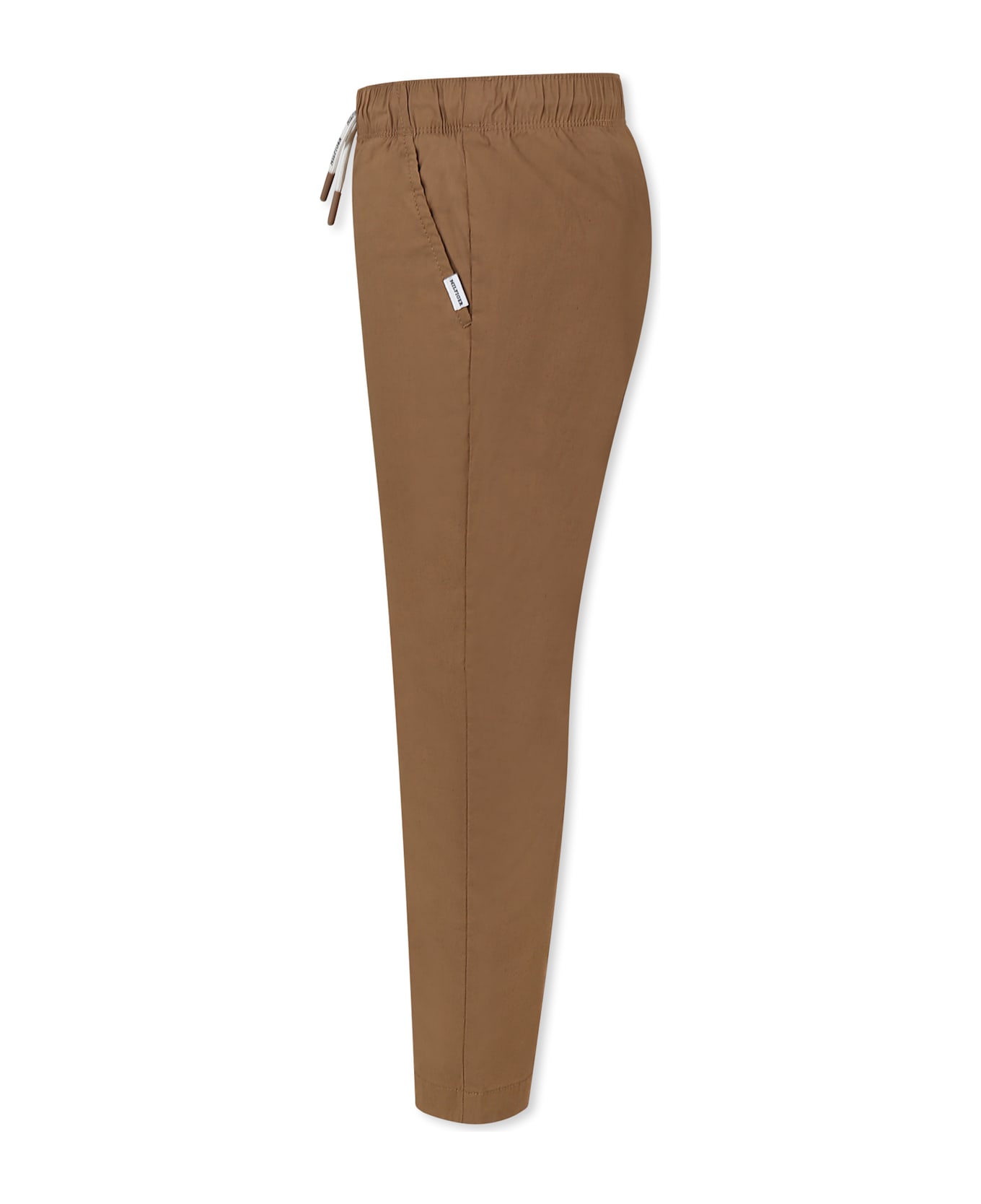 Tommy Hilfiger Brown Trousers For Boy With Flag - Brown