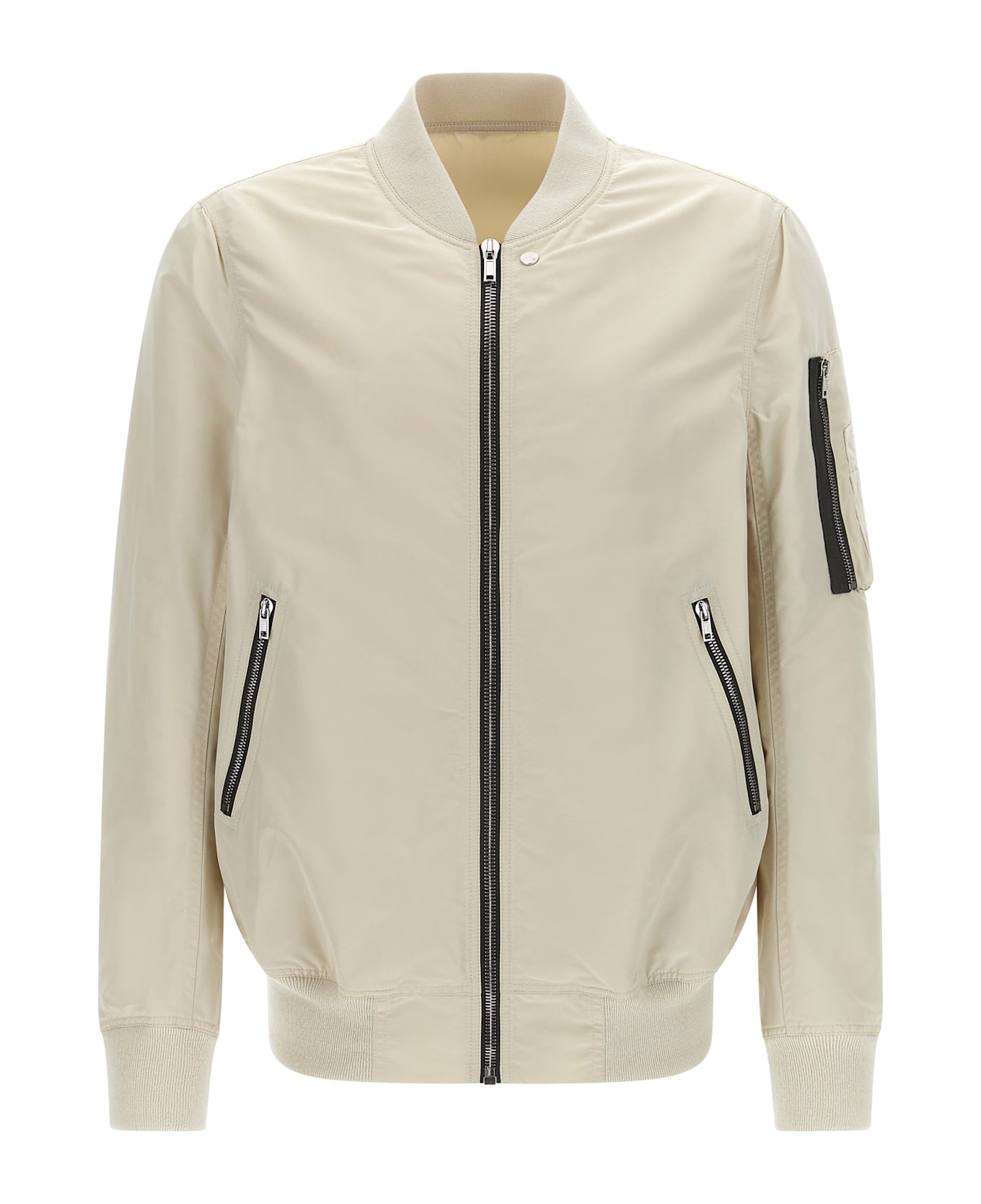 Rick Owens 
flight
 Bomber Jacket - Beige