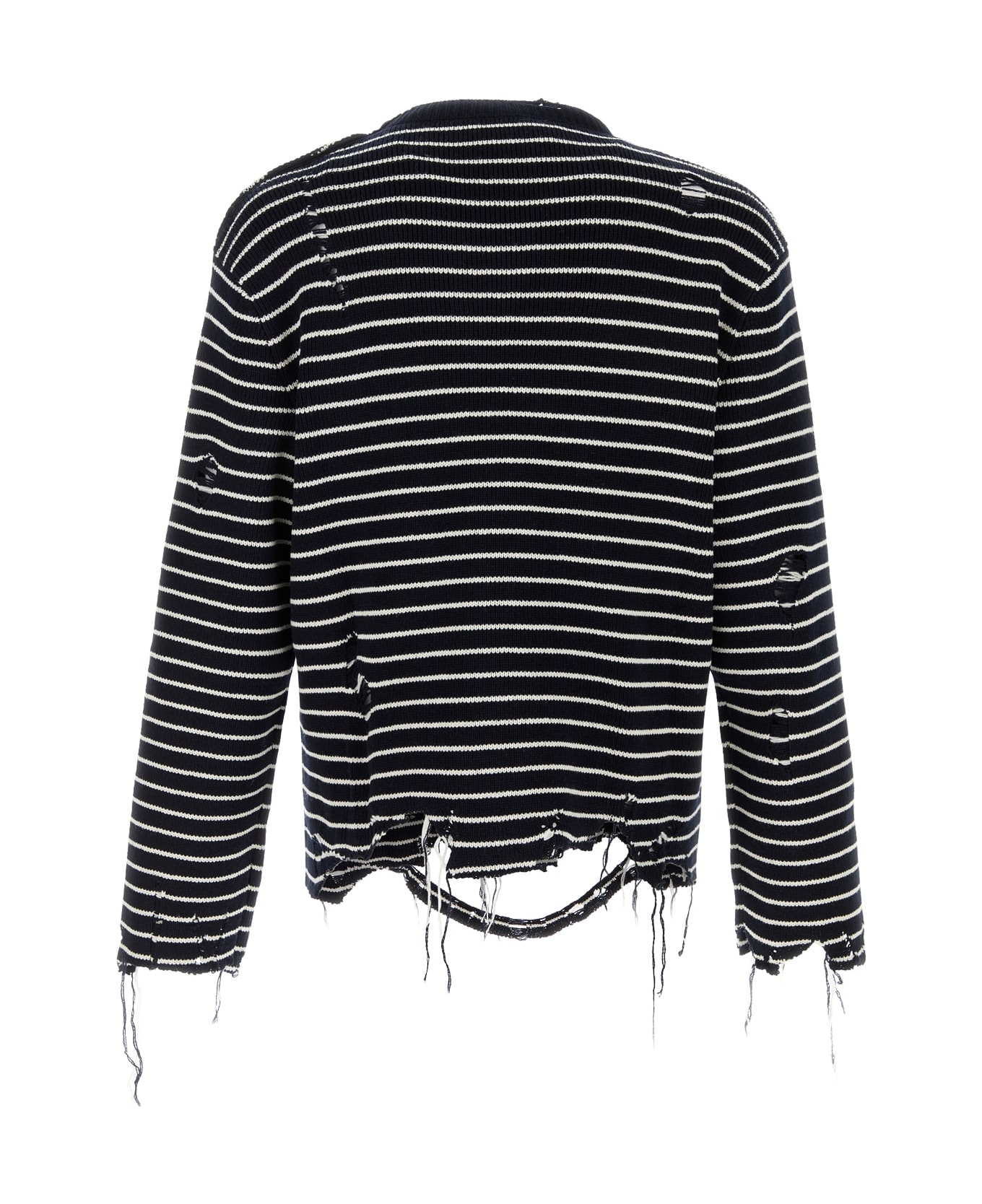 Alexander McQueen Distres Stripe Wo W Button Dtl - 4035