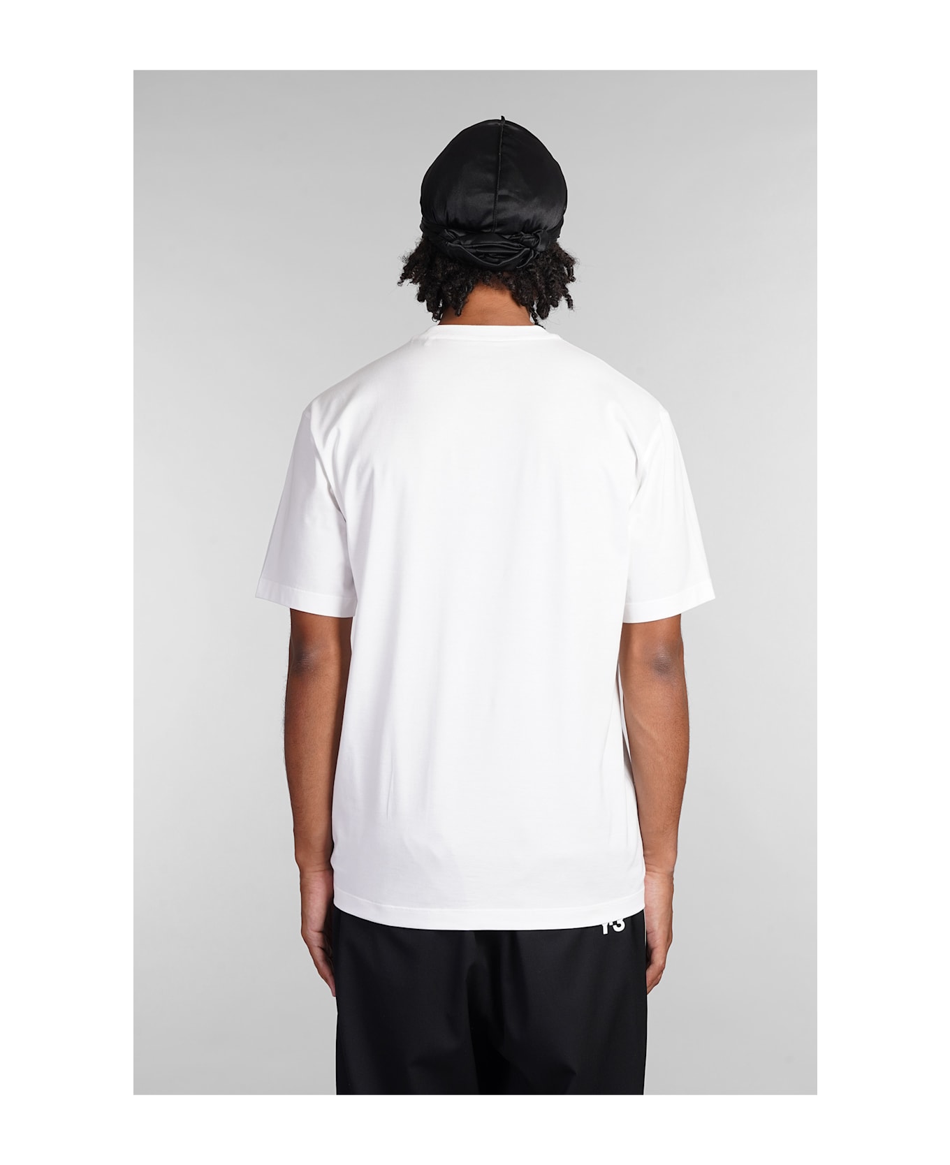 Y-3 T-shirt In White Cotton - Core White