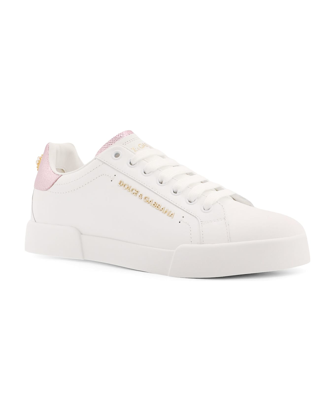 Dolce 
Gabbana Portofino Sneakers - White