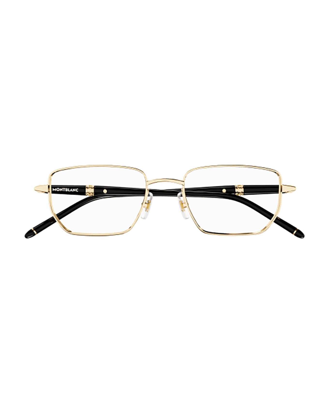 Montblanc MB0347O Eyewear - Gold Black Transparen