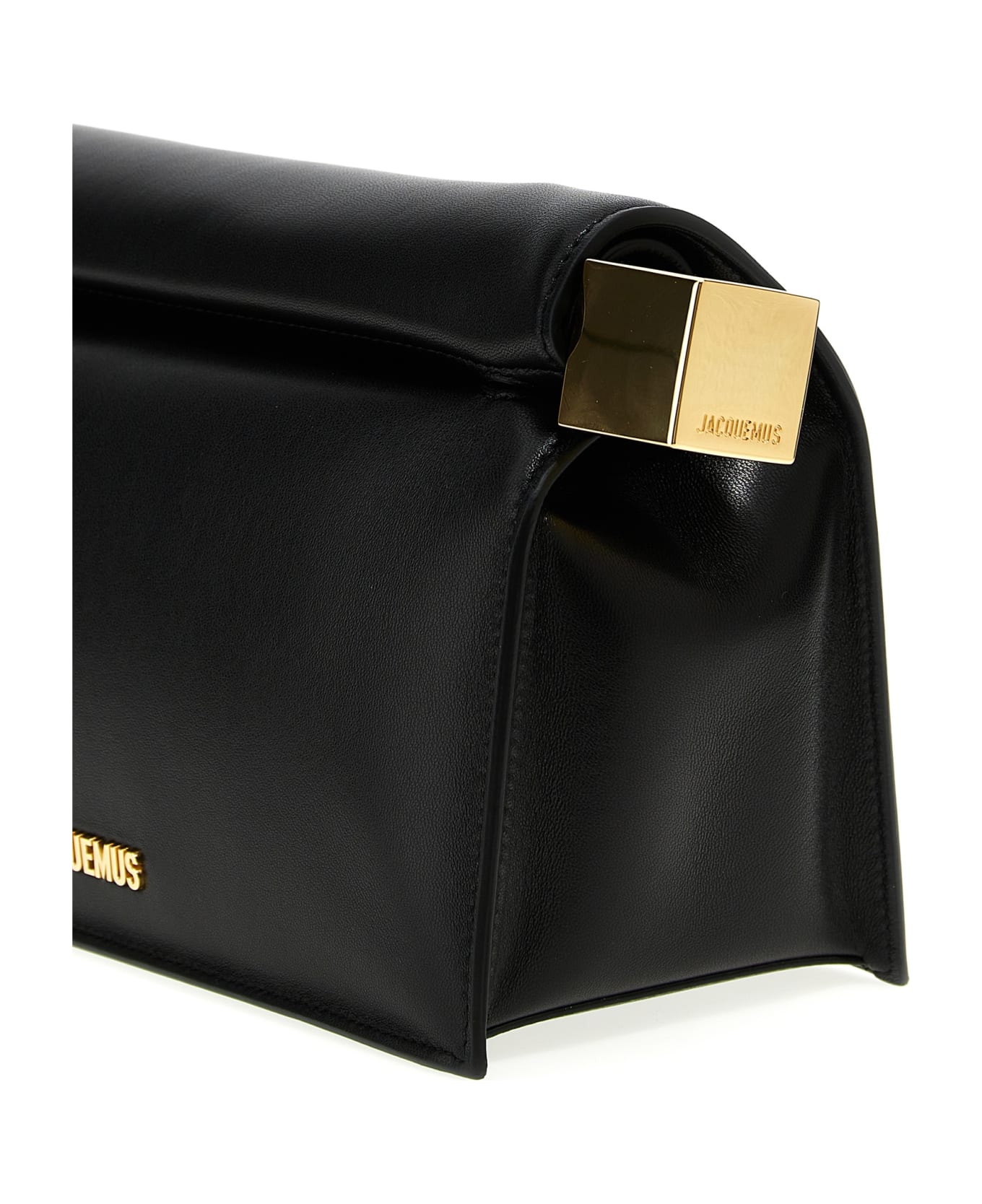 Jacquemus 
la Pochette Rond Carré
 Clutch - Black  