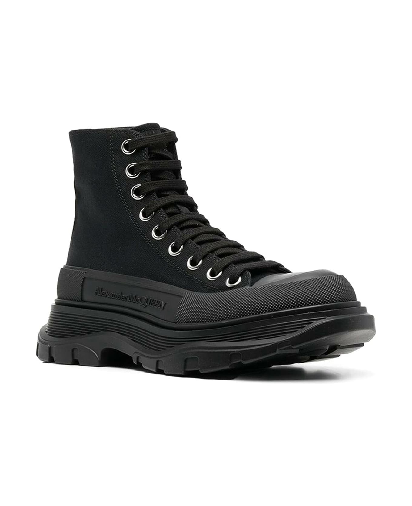 Alexander McQueen Tread Slick High-top Sneakers - Black