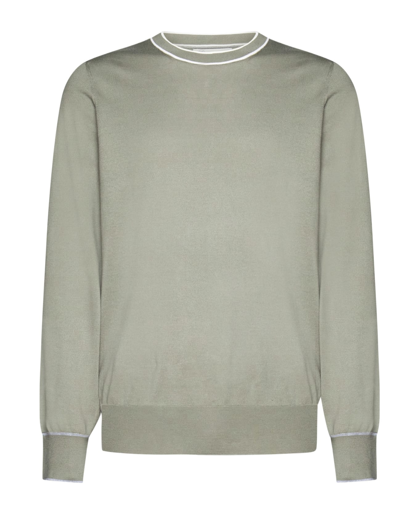 Brunello Cucinelli Sweater - Pua logo-print cotton T-shirt