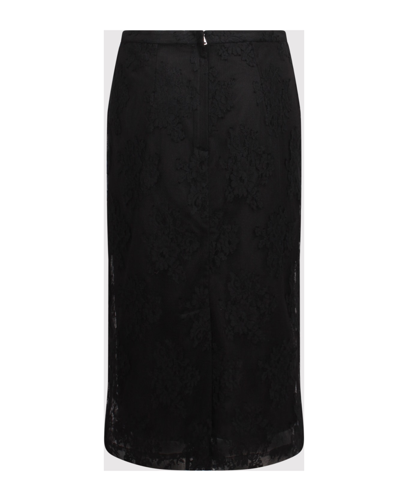Dolce & Gabbana Tulle Sheer Midi Skirt