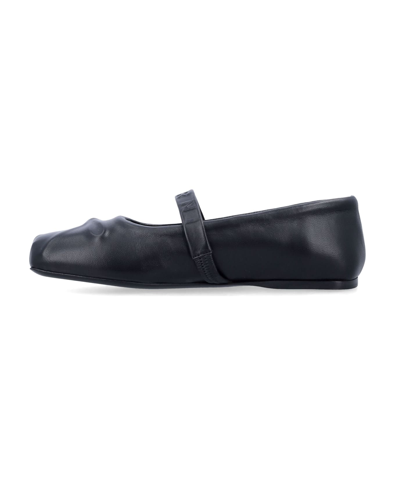 Marni Mary Jane Ballet Flats - BLACK