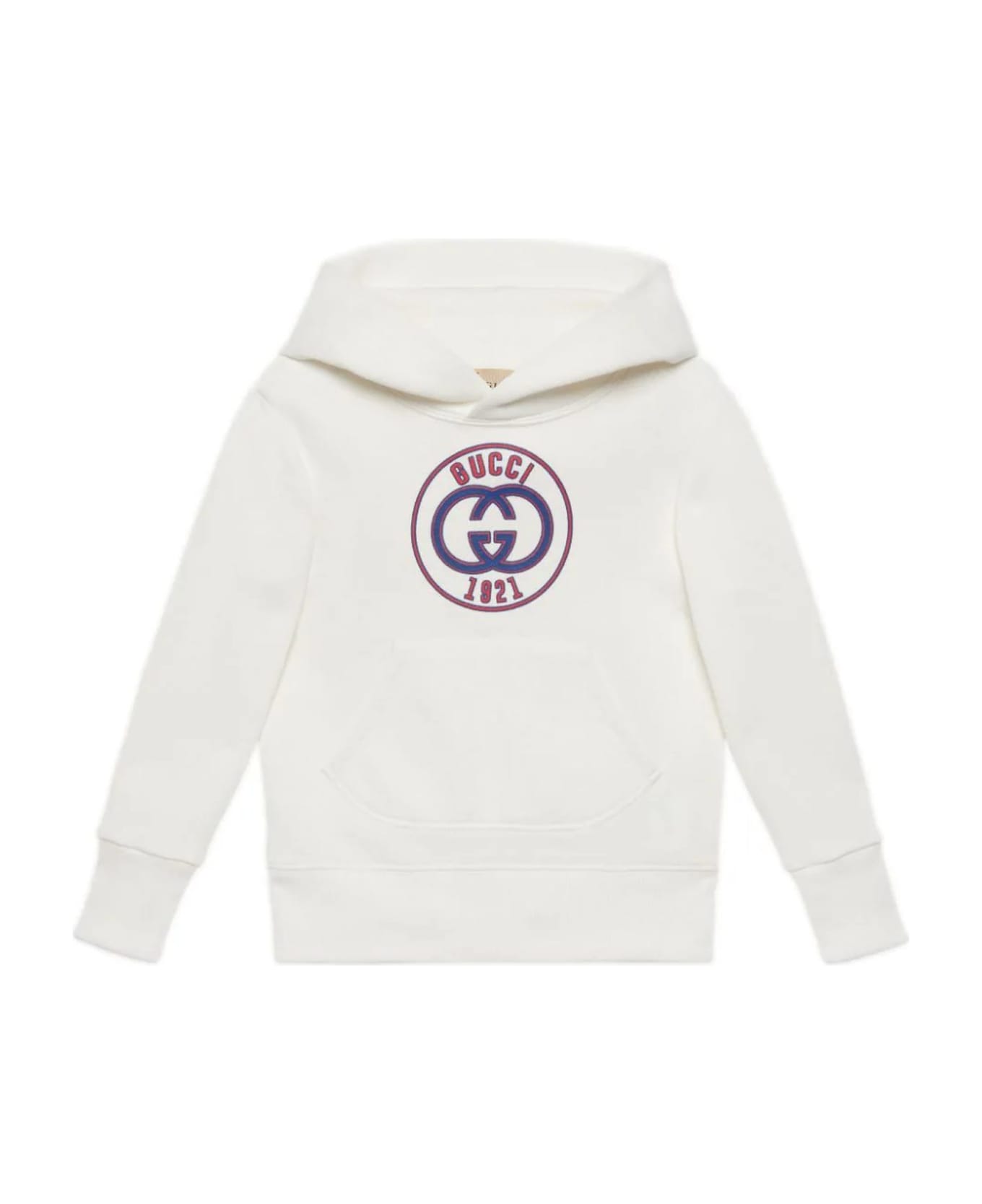Gucci Off-white Cotton Hoodie