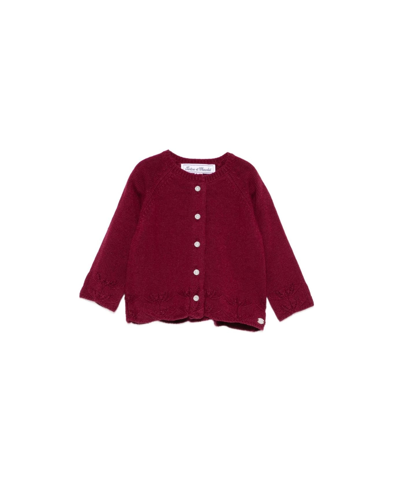 Tartine et Chocolat Cardigan - BORDEAUX