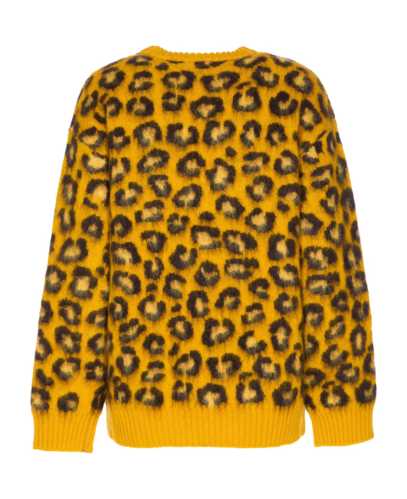 Bottega Veneta Animalier Sweater - Yellow