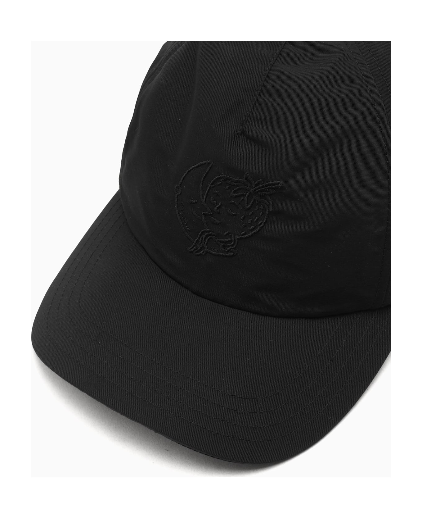 Sky High Farm Unisex Logo Nylon Cap Woven - Black