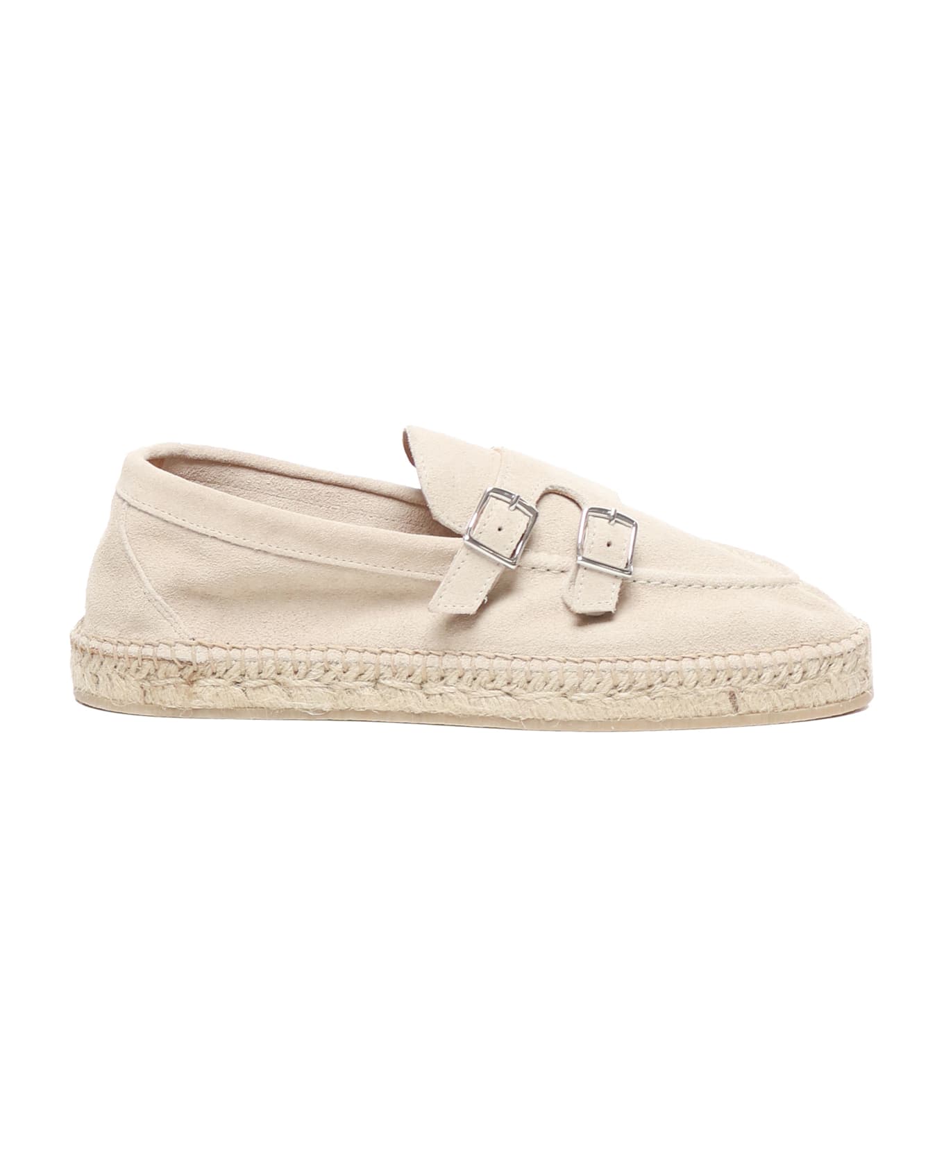 Eleventy Espadrillas With Buckles - Beige