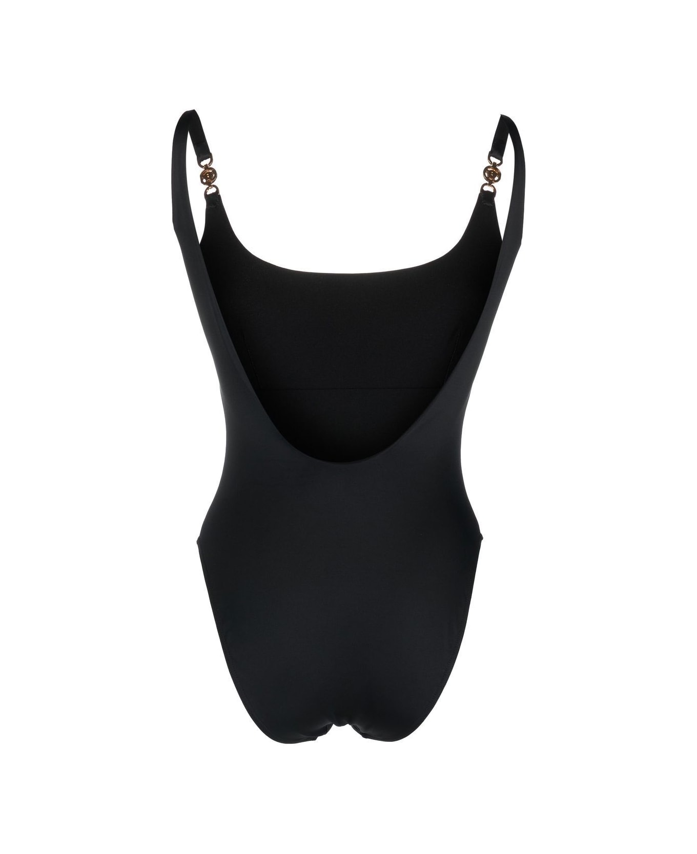 Versace Swim One-piece Greek Chain - Black