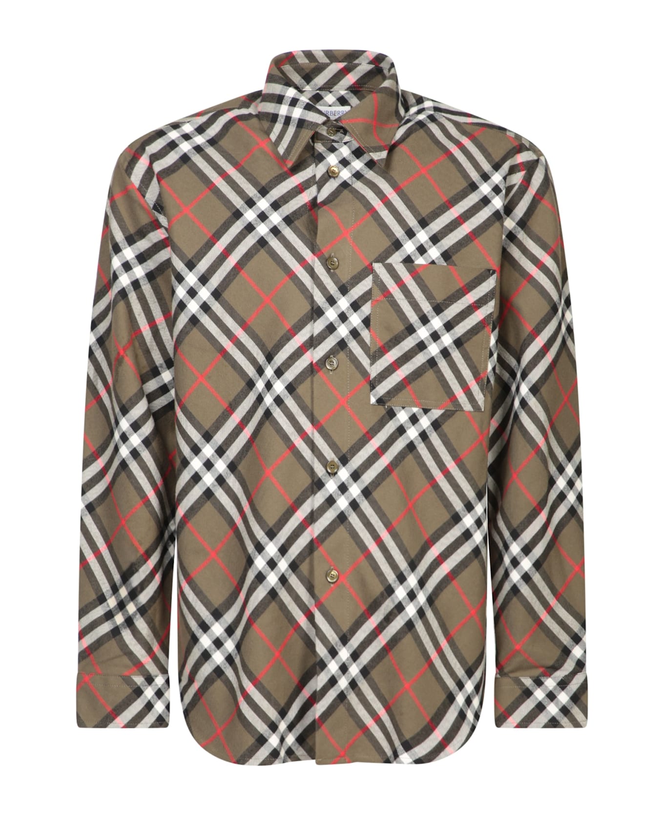 Burberry Embroidered Oxford Shirt - LINDENIPCHECK