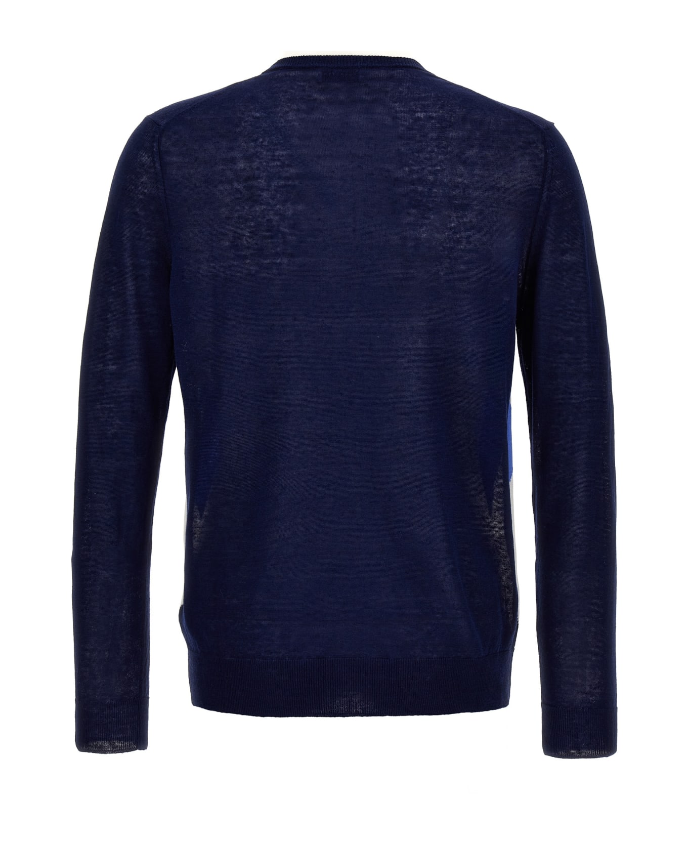 Ballantyne 'argyle' Sweater - Blue ニットウェア