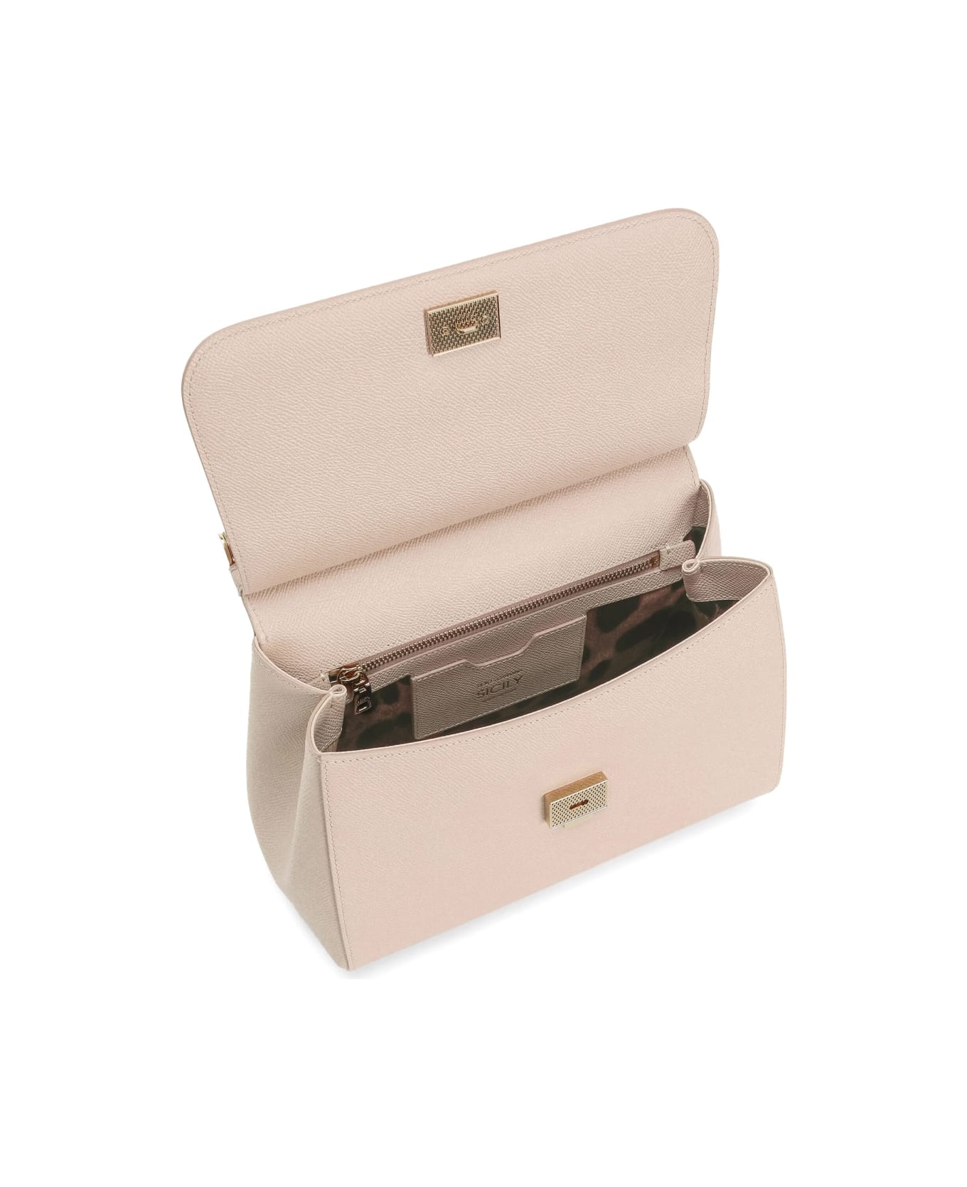 Dolce 
Gabbana Hand Bag "sicily" Large - NUDE