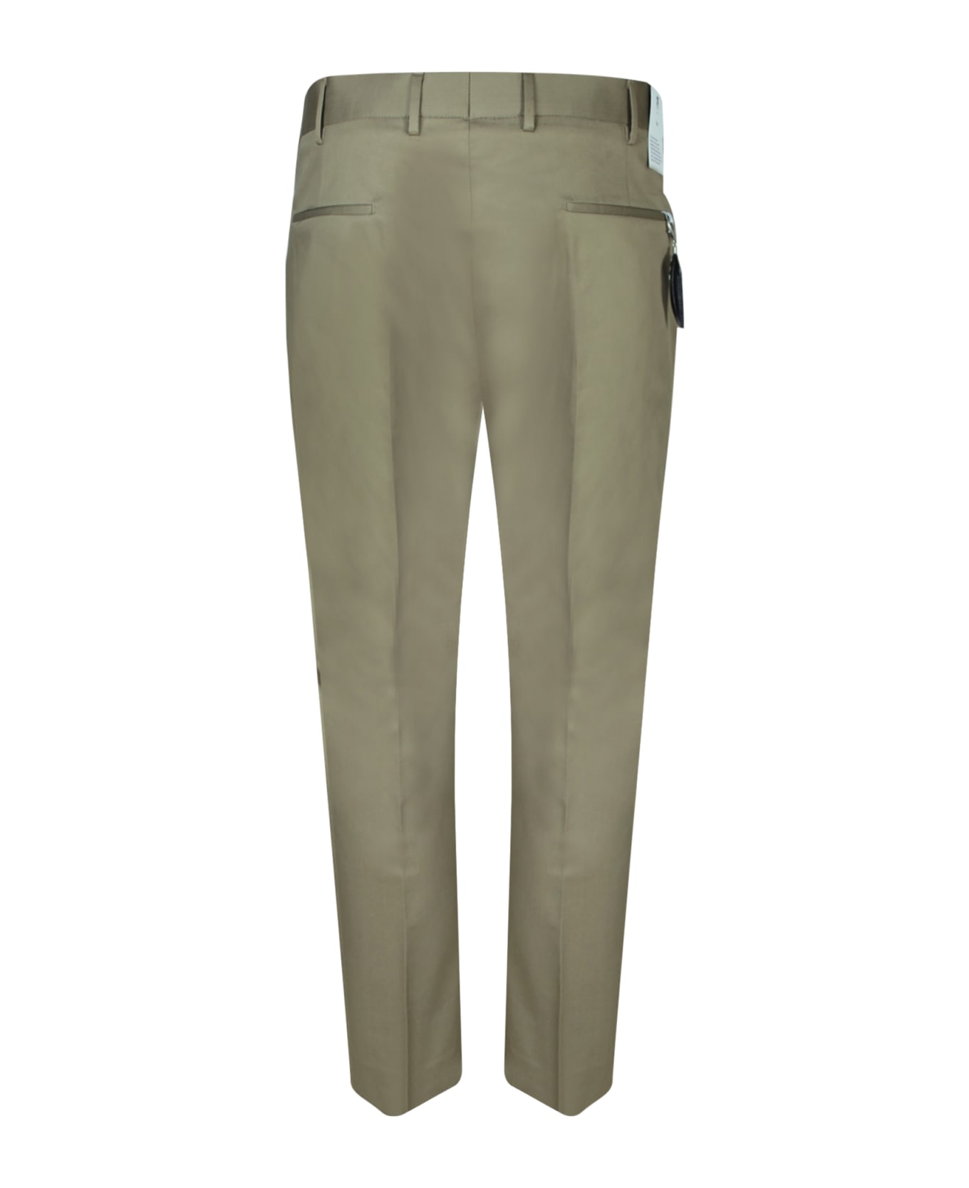 PT01 Dieci Military Green Trousers - Green