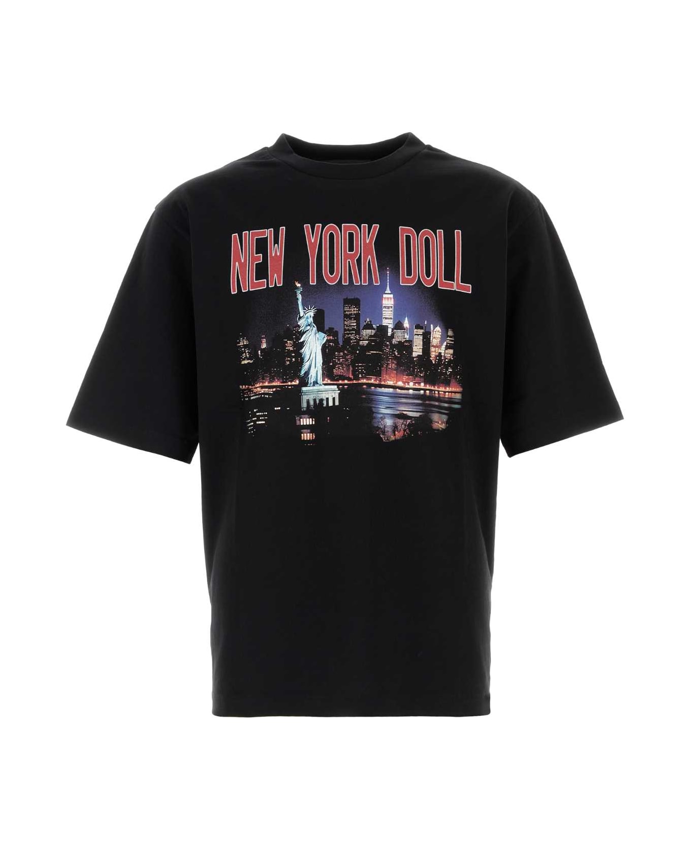 Dsquared2 Black Cotton T-shirt - BLACK