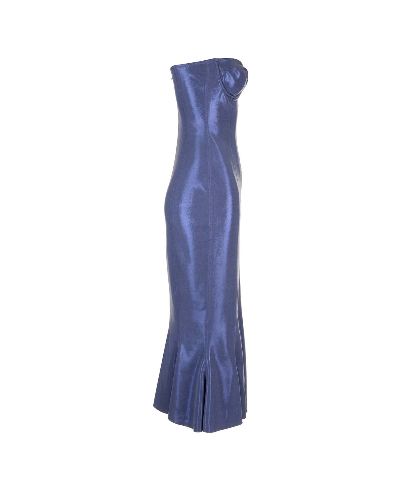 Norma Kamali Corset Dress - Blue