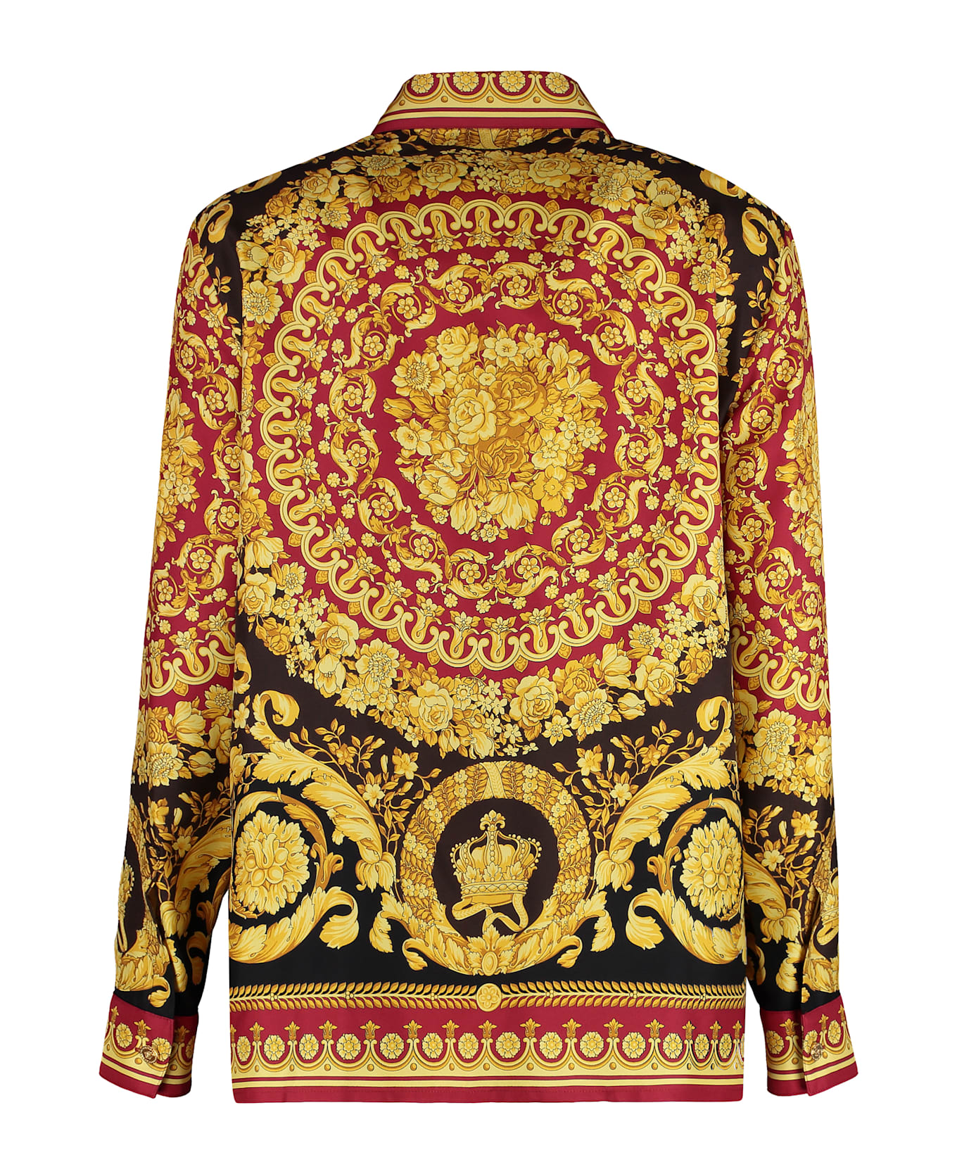 Versace Printed Silk Shirt - Multicolor