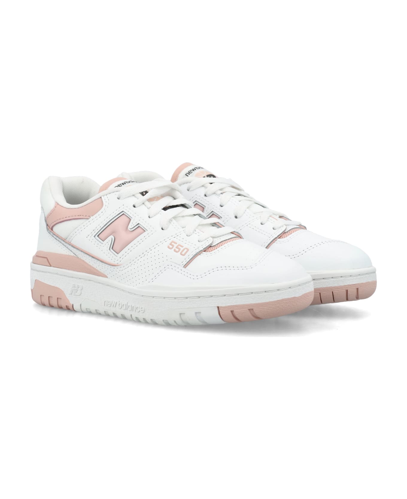 New Balance 550 Woman's Sneakers - WHITE PINK スニーカー