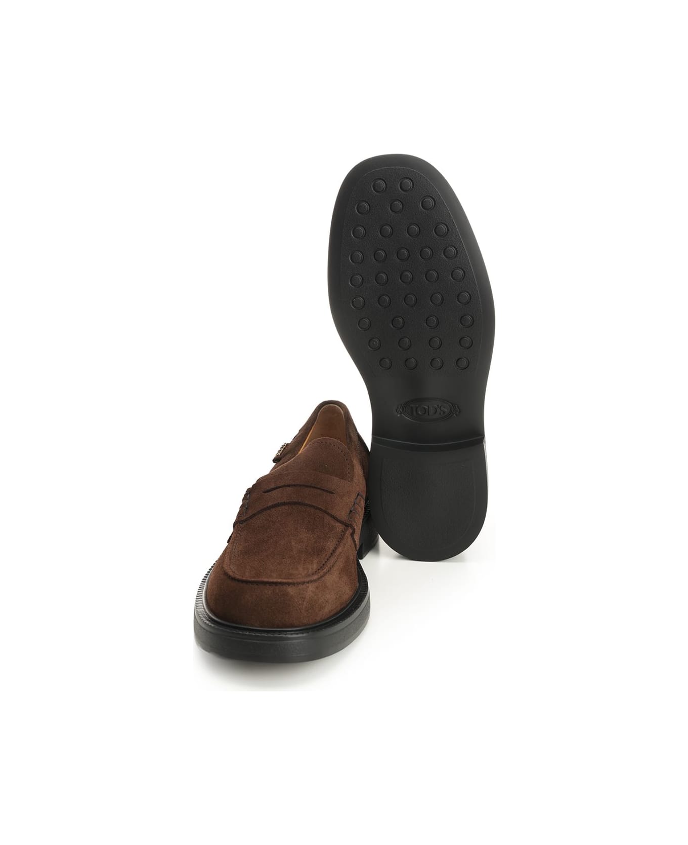 Tod
s Suede Calfskin Loafer