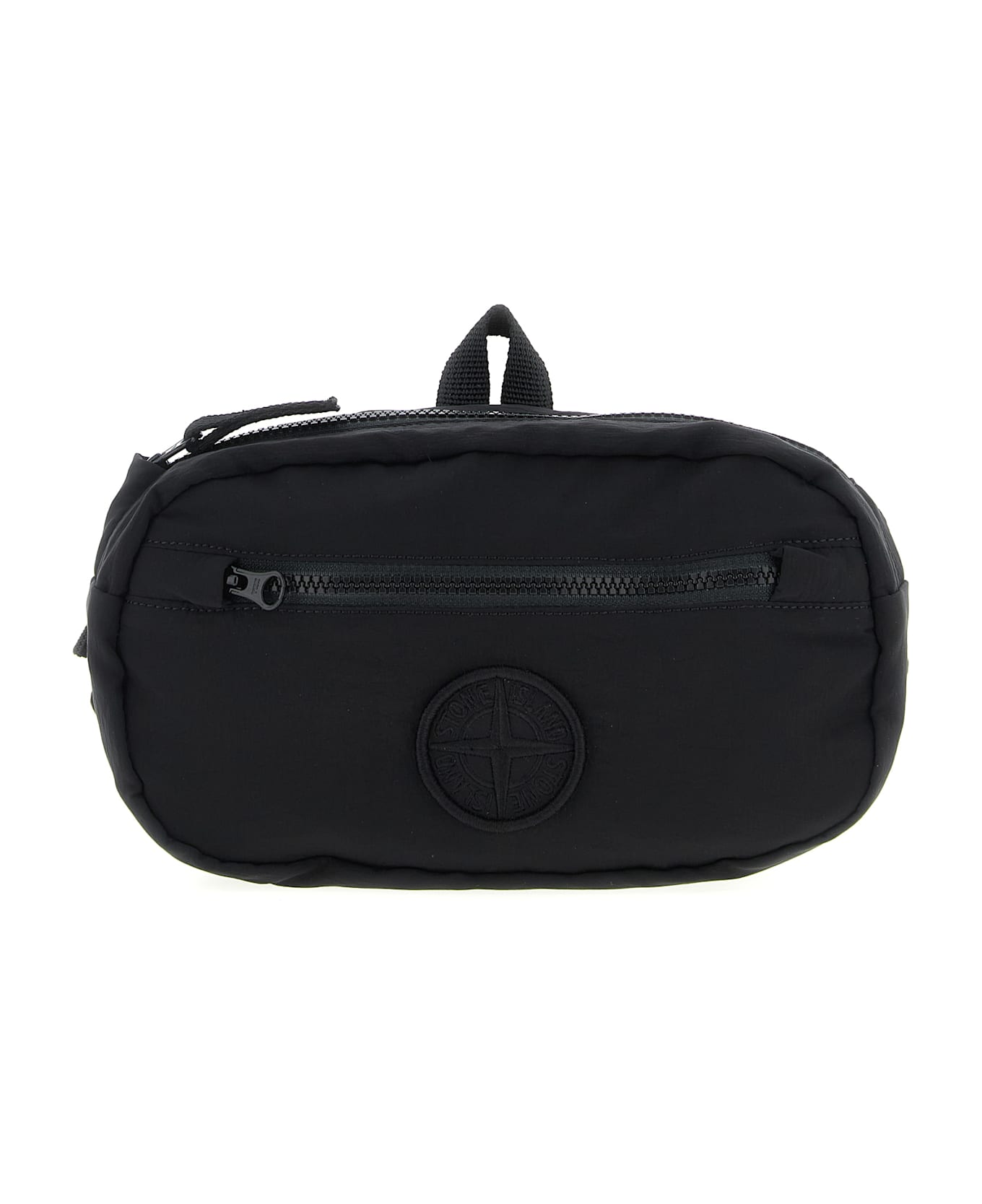Stone Island Junior Econyl® Waist Bag - Black  
