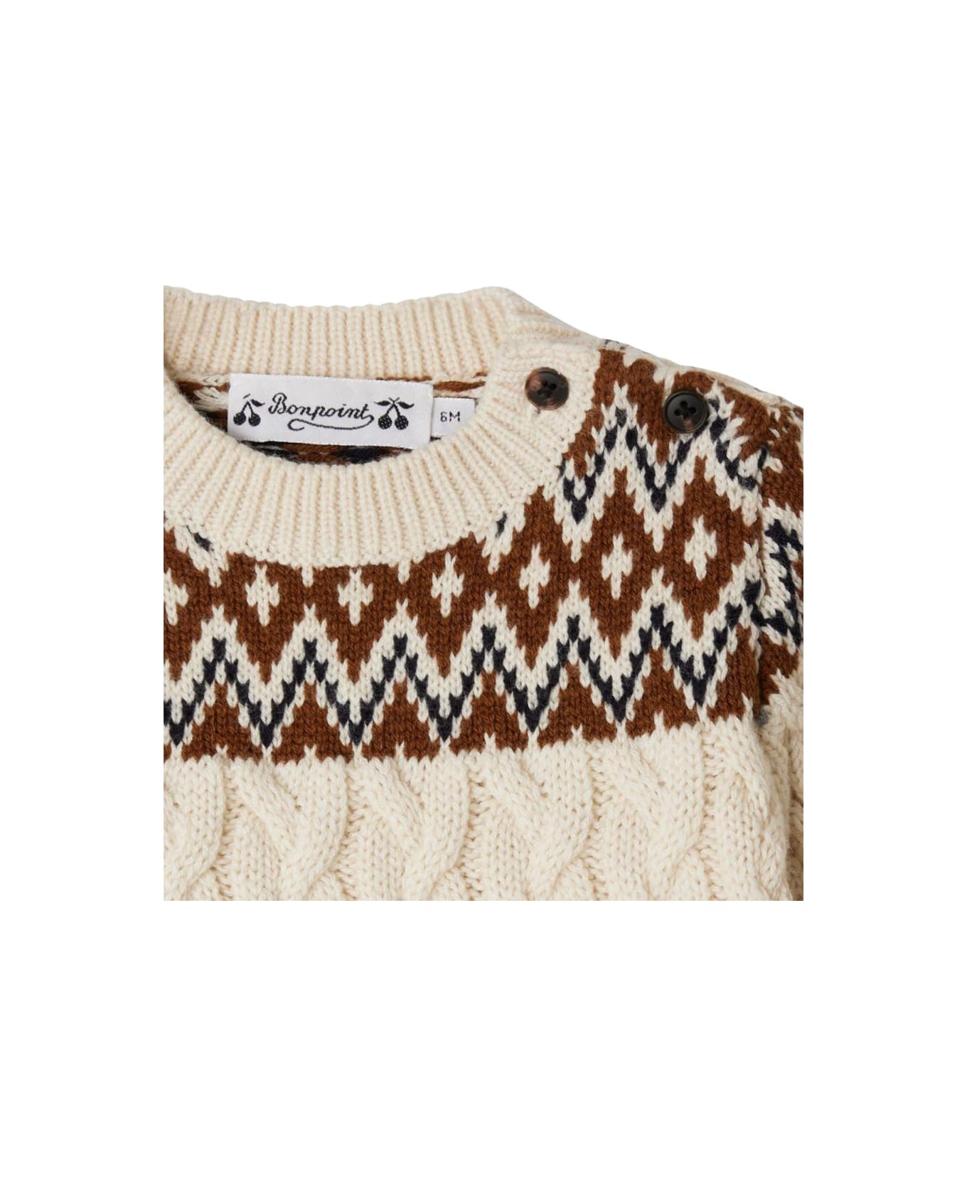 Bonpoint Pull "joshua" - BROWN