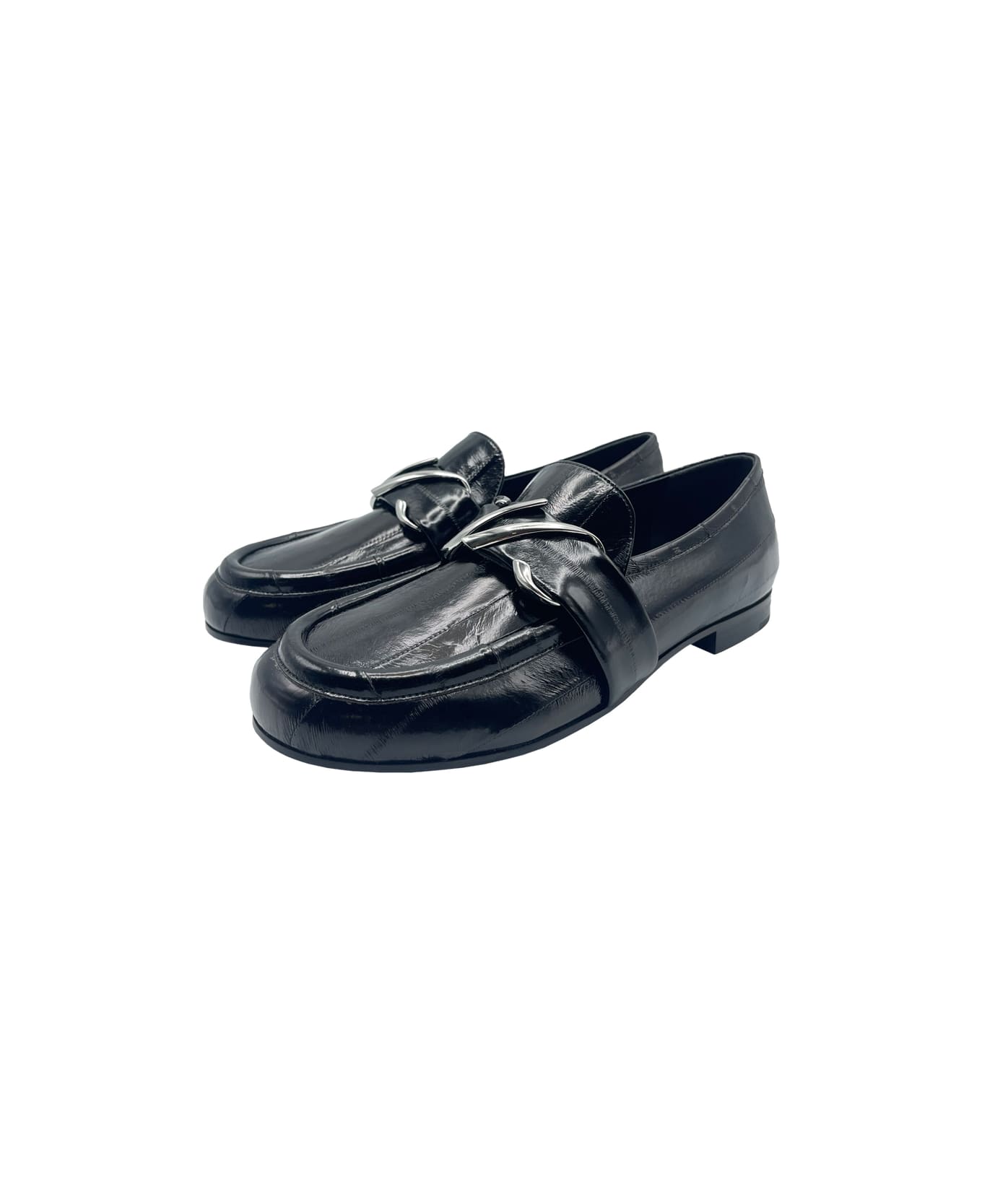 Proenza Schouler Monogram Loafers - Black