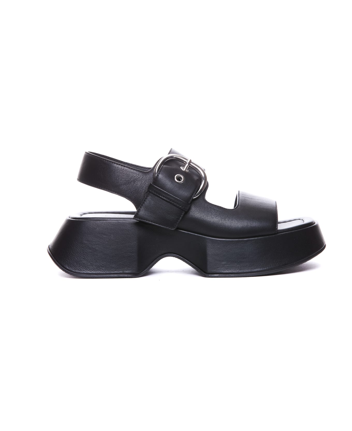 Vic Matié Travel Sandals - Black